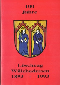 100 Jahre Löschzug Willebadessen 1893-1993 Cover.jpg