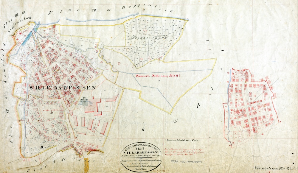Orginal Katasterplan Willebadessen 1831.jpg
